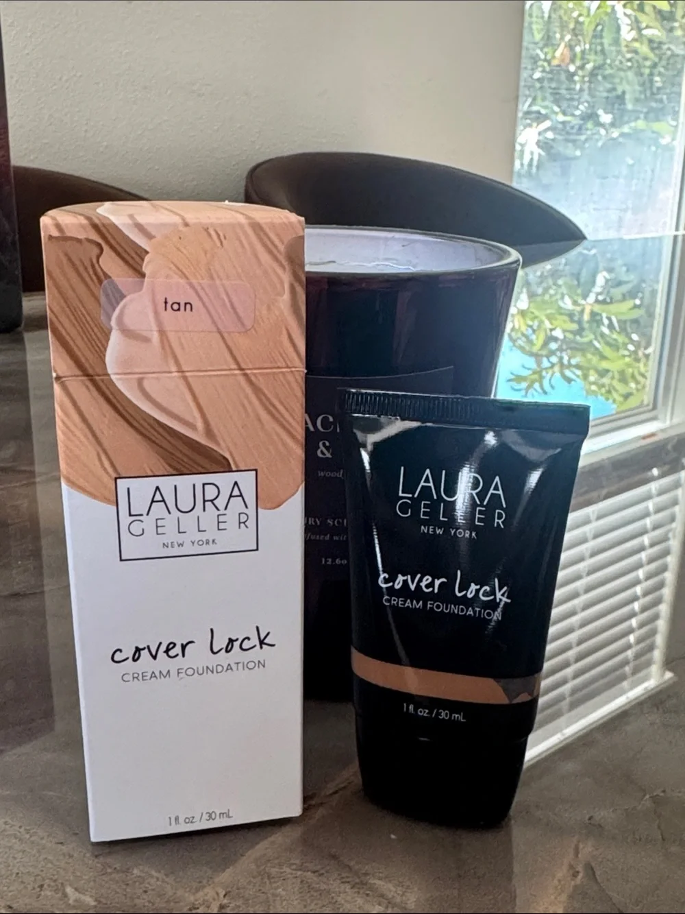 Laura Geller Cover Lock Cream Foundation - Tan Shade